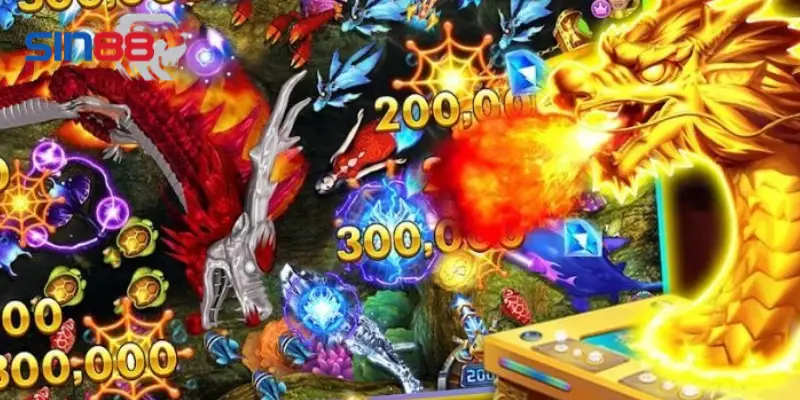 Bắn Cá Long Vương gây ấn tượng với cá boss khổng lồ