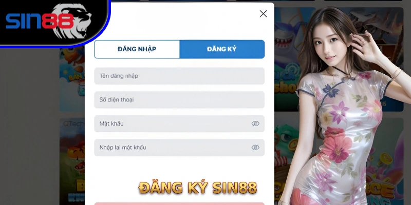 Cách Đăng Ký SIN88 Nhận Ưu Đãi Khủng +15.000K Hôm Nay